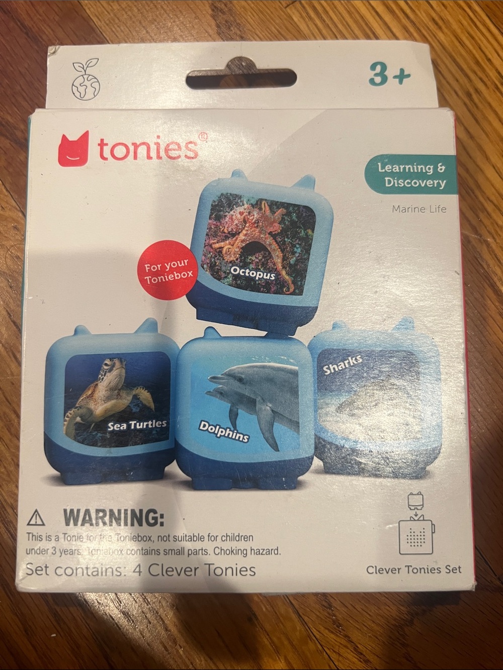 Tonies Learning & Discovery Marine Life Clever Tonies Set - Blue